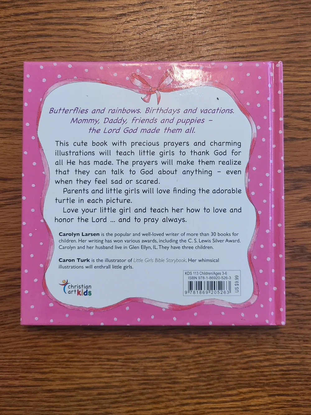 Prayers for Little Girls by Carolyn Larsen